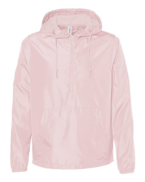 Independent Trading Co. EXP54LWP Lightweight Quarter-Zip Windbreaker Pullover Jacket