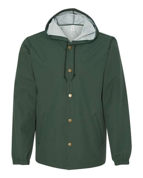 Independent Trading Co. EXP95NB Water-Resistant Hooded Windbreaker