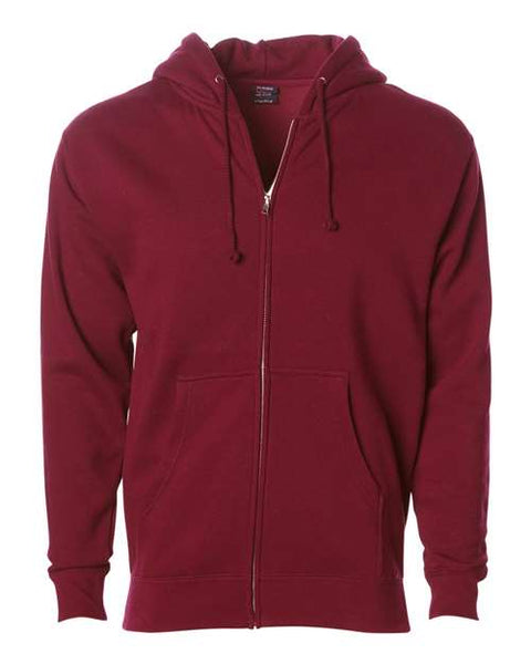 Independent Trading Co. IND4000Z Heavyweight Full-Zip Hooded Sweatshirt