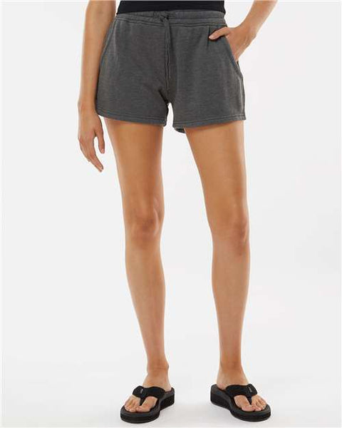 Independent Trading Co. PRM20SRT Women’s Lightweight California Wave Wash Fleece Shorts