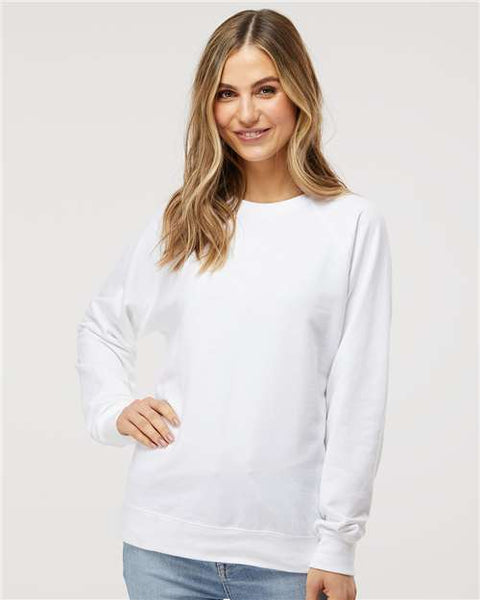 Independent Trading Co. SS1000C Icon Lightweight Loopback Terry Crewneck Sweatshirt