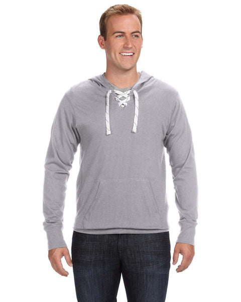 J America JA8231 Adult Sport Lace Jersey Hood