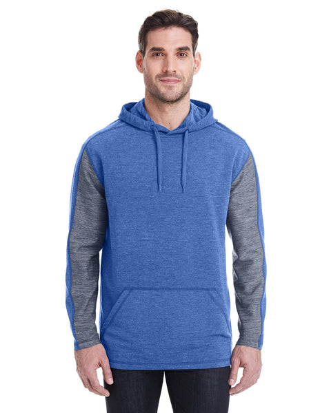 J America JA8435 Adult Omega Stretch Hooded Sweatshirt
