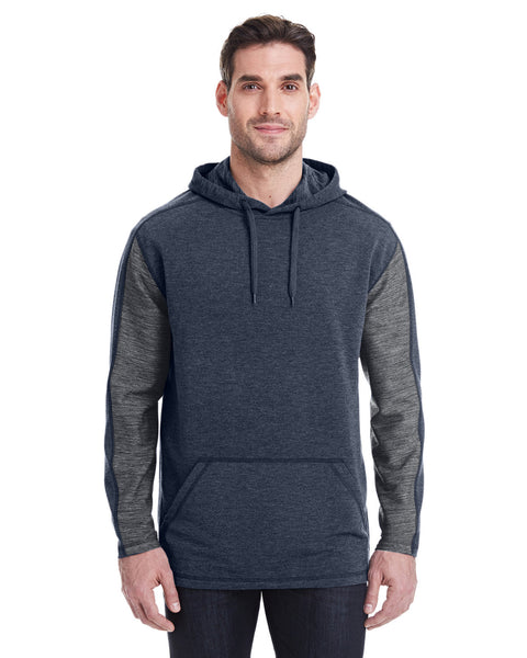 J America JA8435 Adult Omega Stretch Hooded Sweatshirt