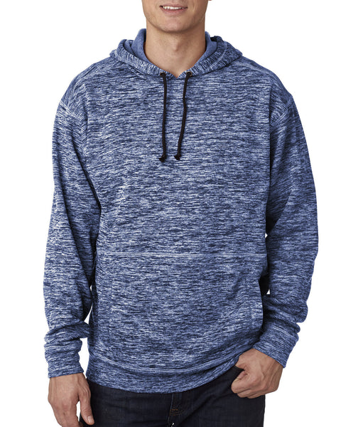 J America JA8613 Adult Cosmic Poly Fleece Hooded Sweatshirt