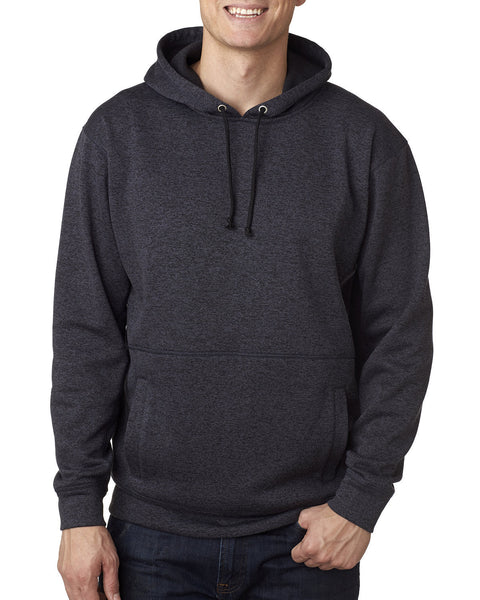 J America JA8613 Adult Cosmic Poly Fleece Hooded Sweatshirt