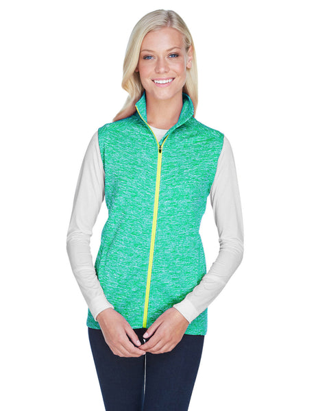 J America JA8625 Ladies' Lasic Cosmic Fleece Vest
