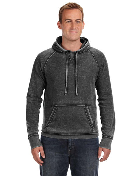 J America JA8915 Adult Vintage Zen Fleece Pullover Hooded Sweatshirt