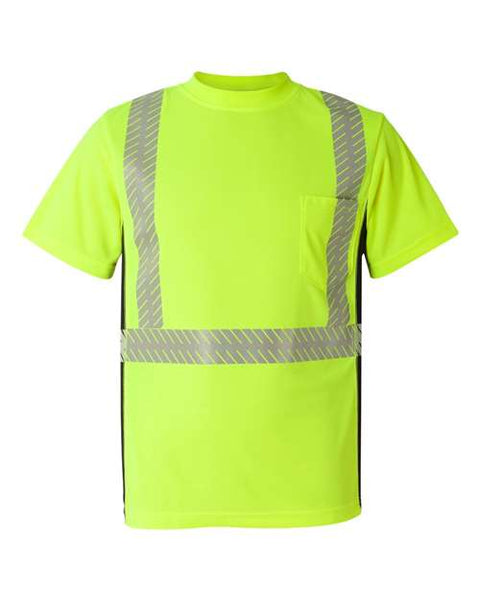 Kishigo 9114-9115 Premium Black Series Breathable Tape Class 2 T-Shirt