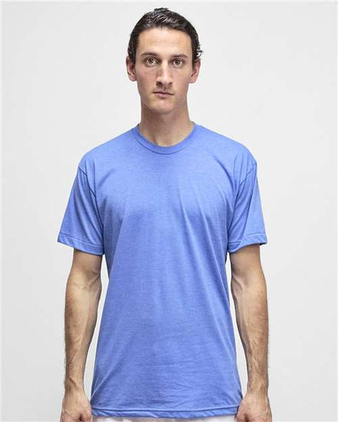 Los Angeles Apparel FF01 USA-Made 50/50 Poly/Cotton T-Shirt
