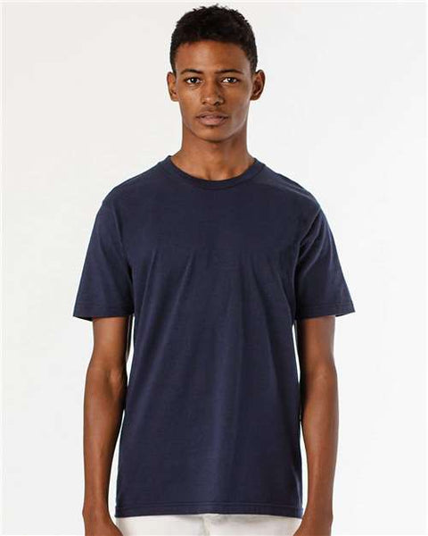 Los Angeles Apparel FF01 USA-Made 50/50 Poly/Cotton T-Shirt