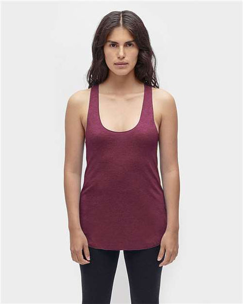 Los Angeles Apparel TR3008 USA-Made Women's Triblend Racerback Tank Top