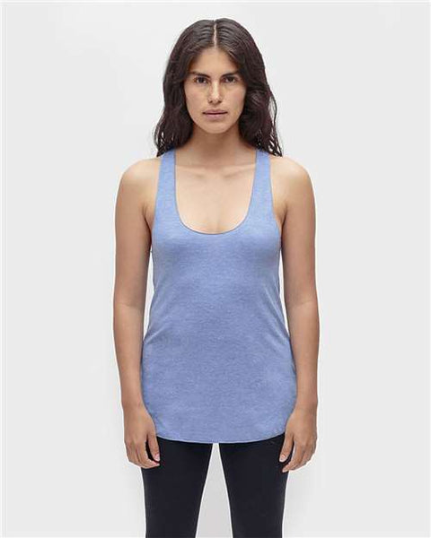 Los Angeles Apparel TR3008 USA-Made Women's Triblend Racerback Tank Top
