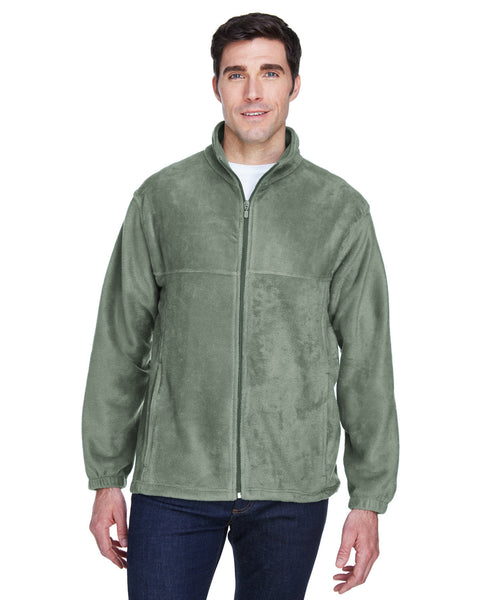 Harriton M990 Men's 8 oz. Full-Zip Fleece