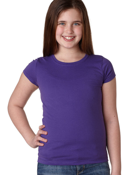 Next Level N3710 Youth Girls Princess T-Shirt
