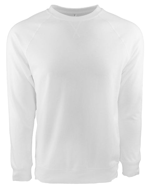 Next Level N9000 Unisex French Terry Raglan Crew