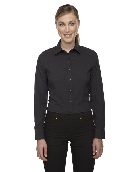 North End 78802 Ladies' Mlange Performance Shirt