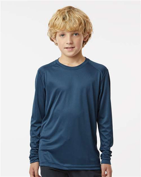 Paragon 218Y Youth Long Islander Performance Long Sleeve T-Shirt