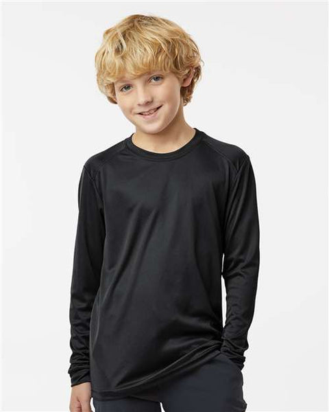 Paragon 218Y Youth Long Islander Performance Long Sleeve T-Shirt