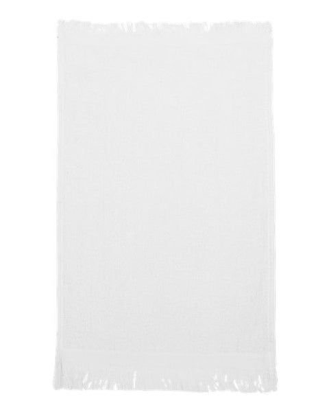 Q-Tees T100 Fringed Fingertip Towel