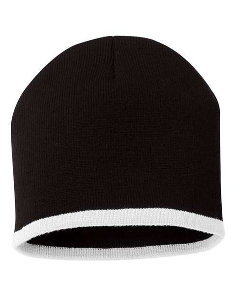 Sportsman SP09 8" Bottom-Striped Beanie