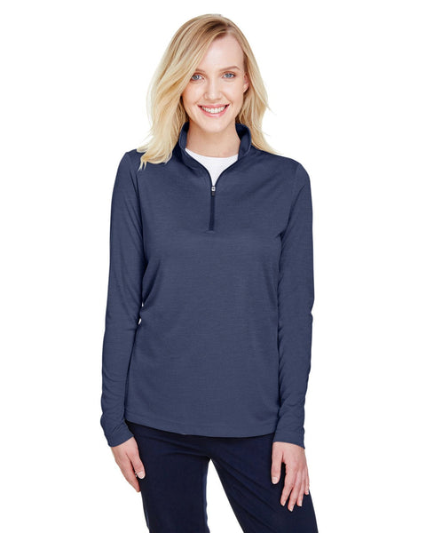 Team 365 TT31HW Ladies' Zone Sonic Heather Performance Quarter-Zip
