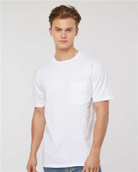 Tultex 293 Heavyweight Jersey Pocket T-Shirt