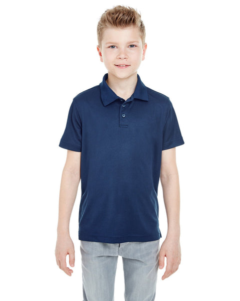 UltraClub 8210Y Youth Cool & Dry Mesh Piqué Polo