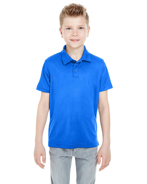 UltraClub 8210Y Youth Cool & Dry Mesh Piqué Polo