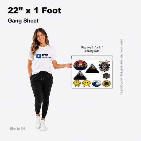 UV DTF Gang Sheets