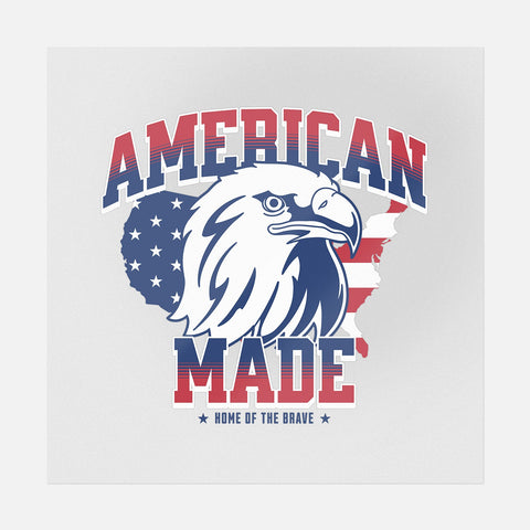 American Made - Patriotic Ready-to-Press DTF Transfer