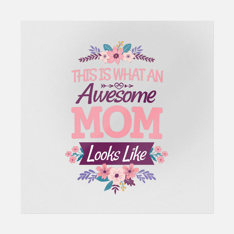 Awesome Mom - Mother's Day Ready-to-Press DTF Transfer