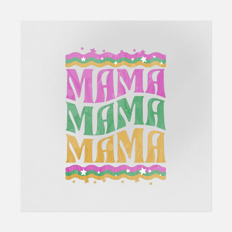 Groovy Rainbow Mama - Mother's Day Ready-to-Press DTF Transfer