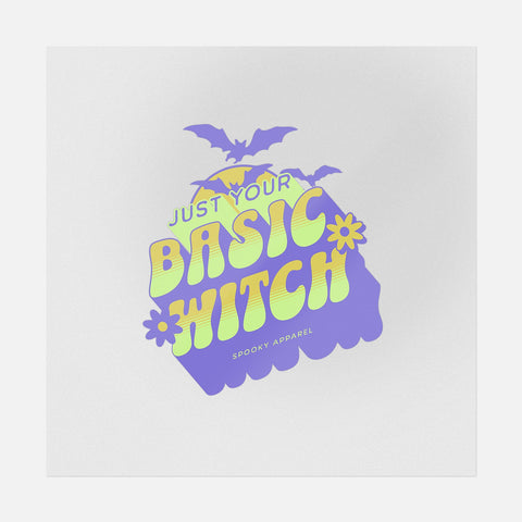 Basic Witch | Halloween Ready-to-Press DTF Transfer