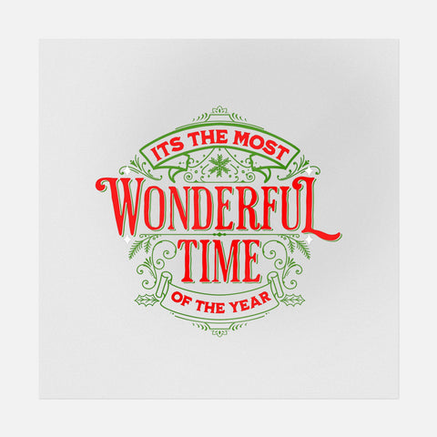 Most Wonderful Time - Christmas Ready-to-Press DTF Transfer