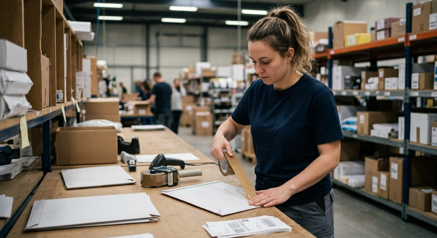 Order packed and blind-shipped from our facility